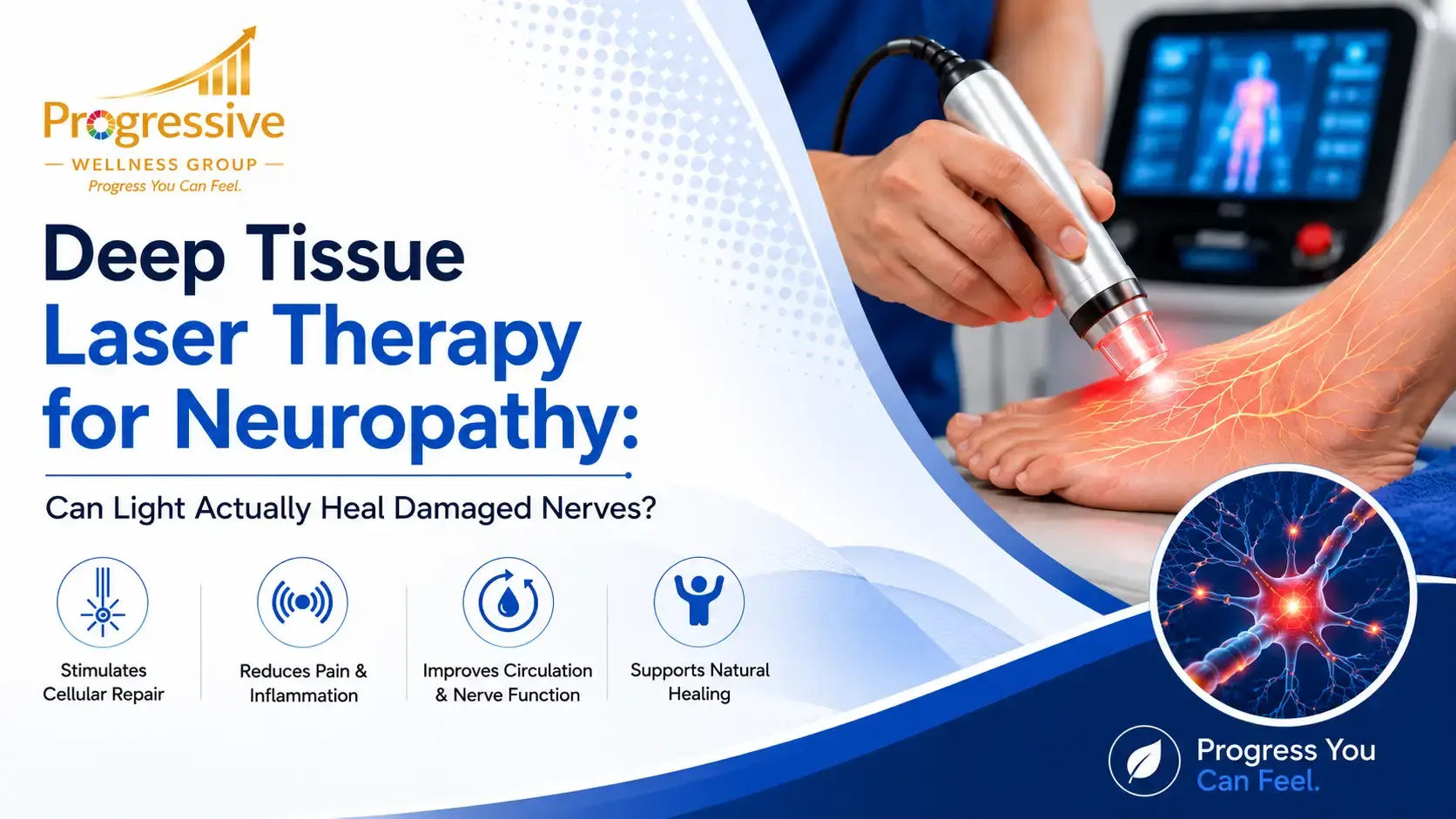 Deep Tissue Laser Therapy for Neuropathy: Can Light Actually Heal Damaged Nerves?